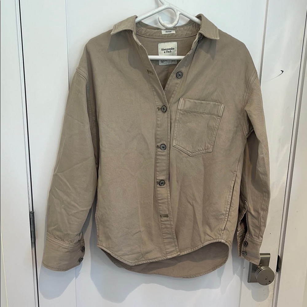 Abercrombie & Fitch Tan Jacket